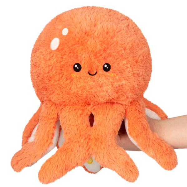 MINI SQUISHABLE CUTE CORAL OCTOPUS
