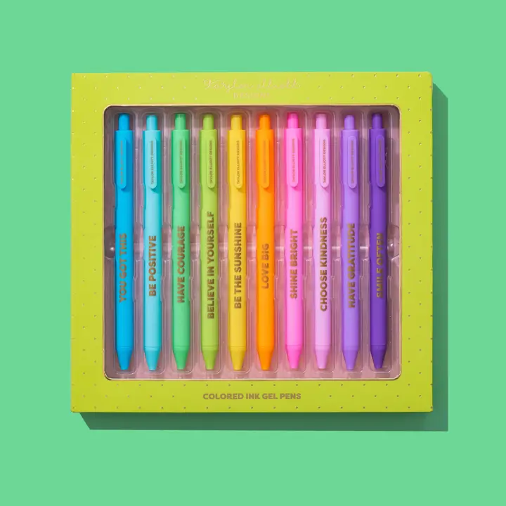 MOTIVATIONAL GEL PENS