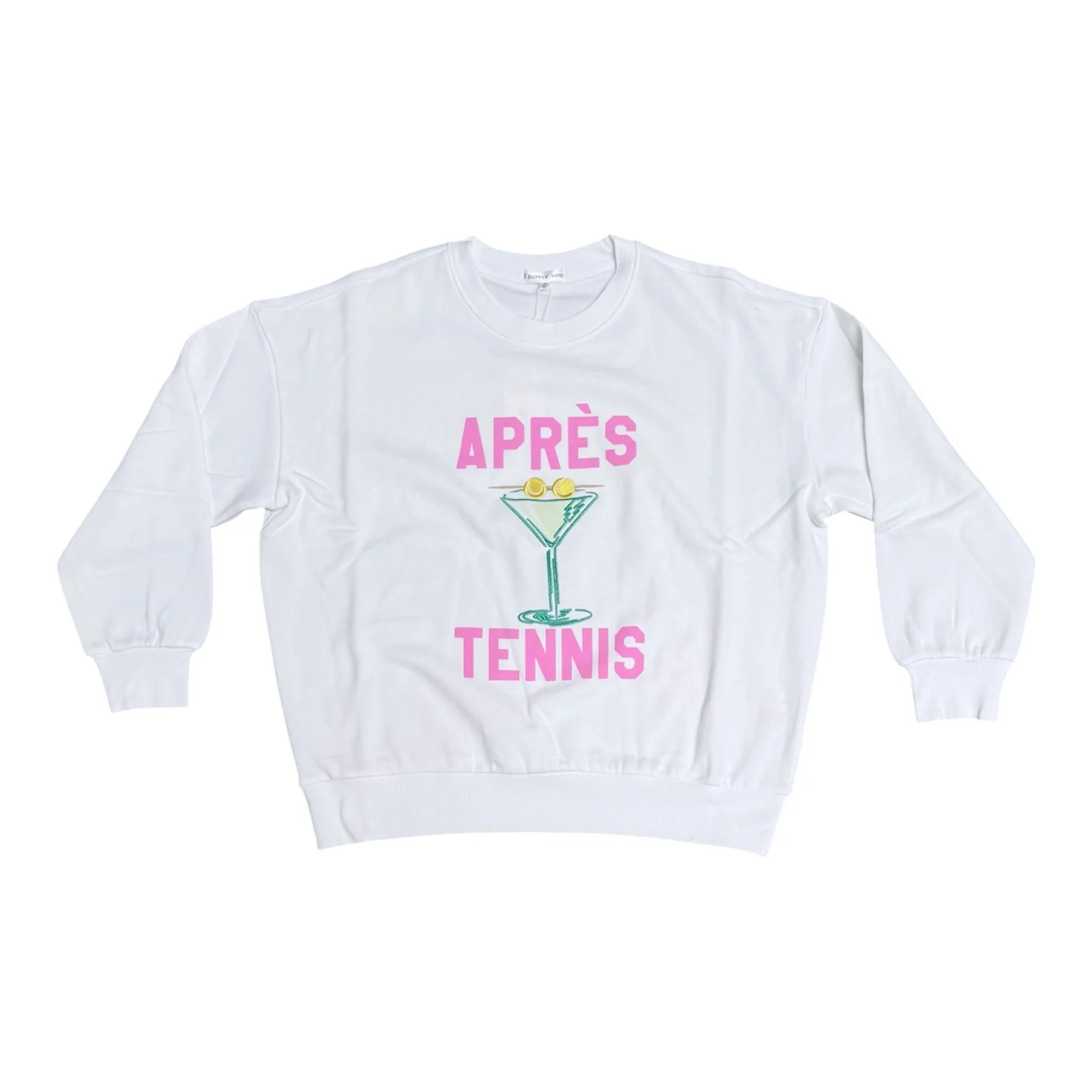 OVERSIZED APRES TENNIS SWEATSHIRT
