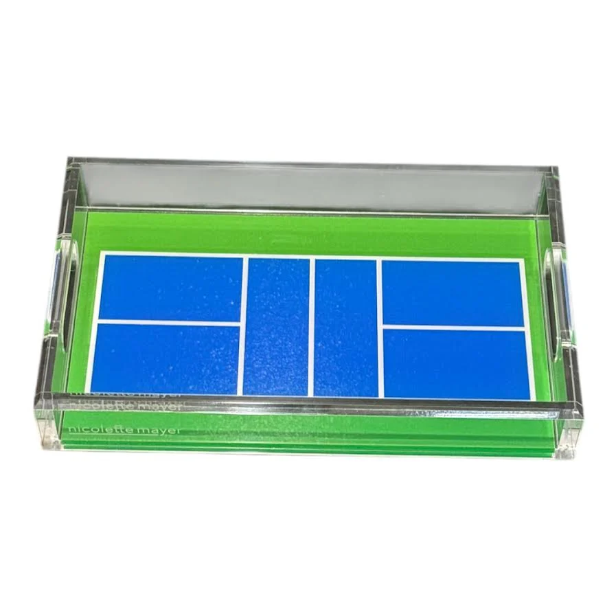 PICKLEBALL COURT VANITY ACRYLIC TRAY