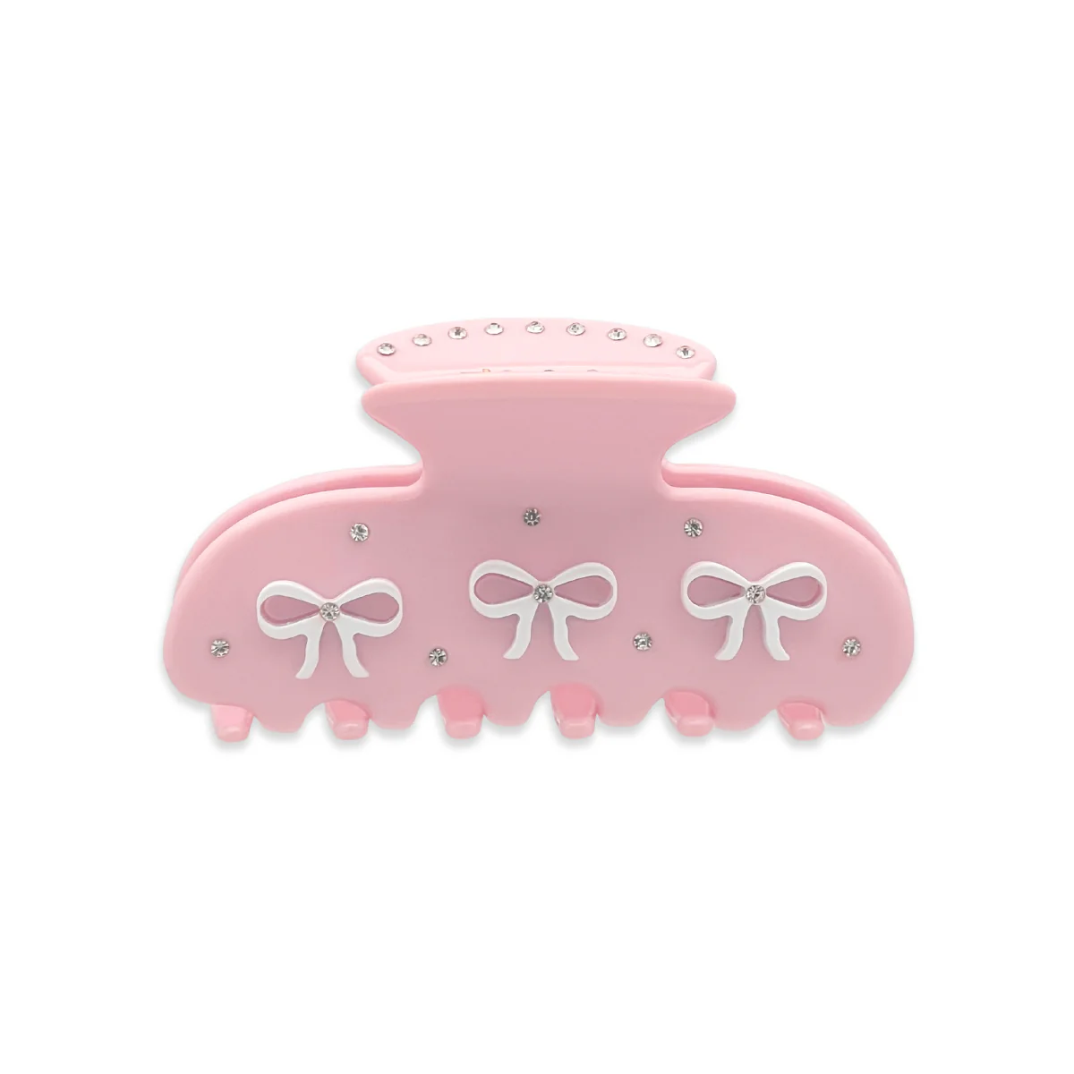 PINK BOW HAIR CLIP