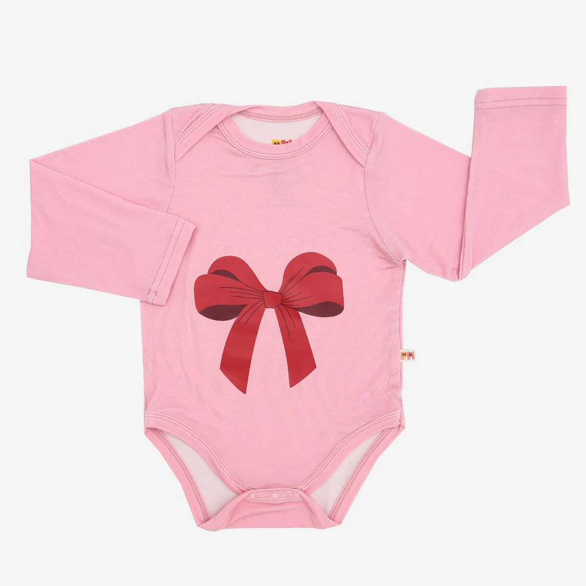 PINK BOW ONESIE