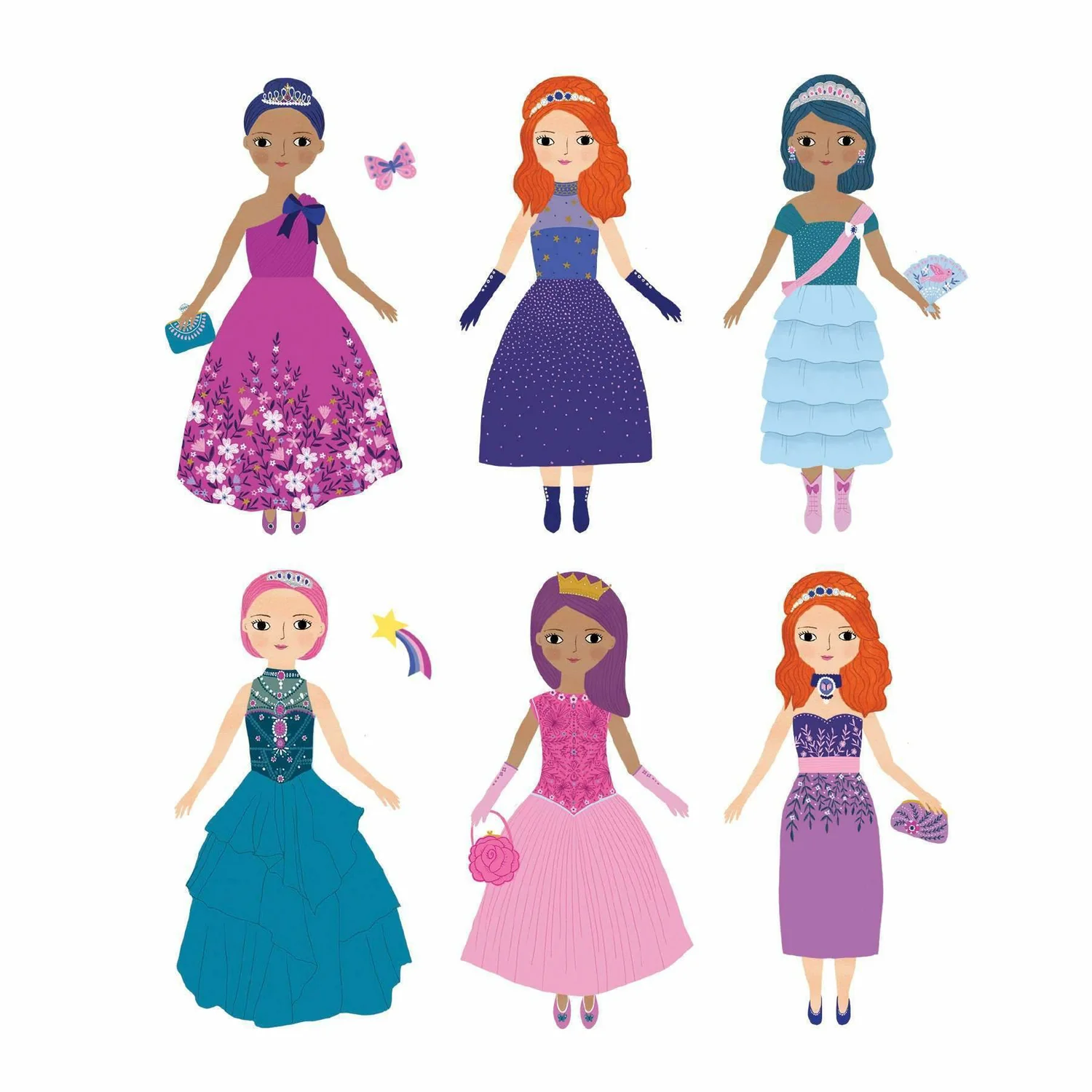 PRINCESS MAGIC MAGNETIC DRESS-UP - Image 4