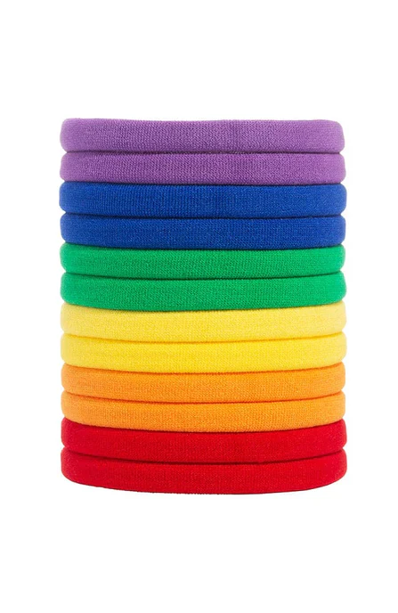 RAINBOW YOGA PONY SET