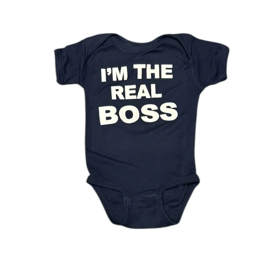 REAL BOSS NAVY ONESIE