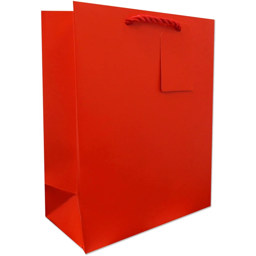 RED MEDIUM GIFT BAG