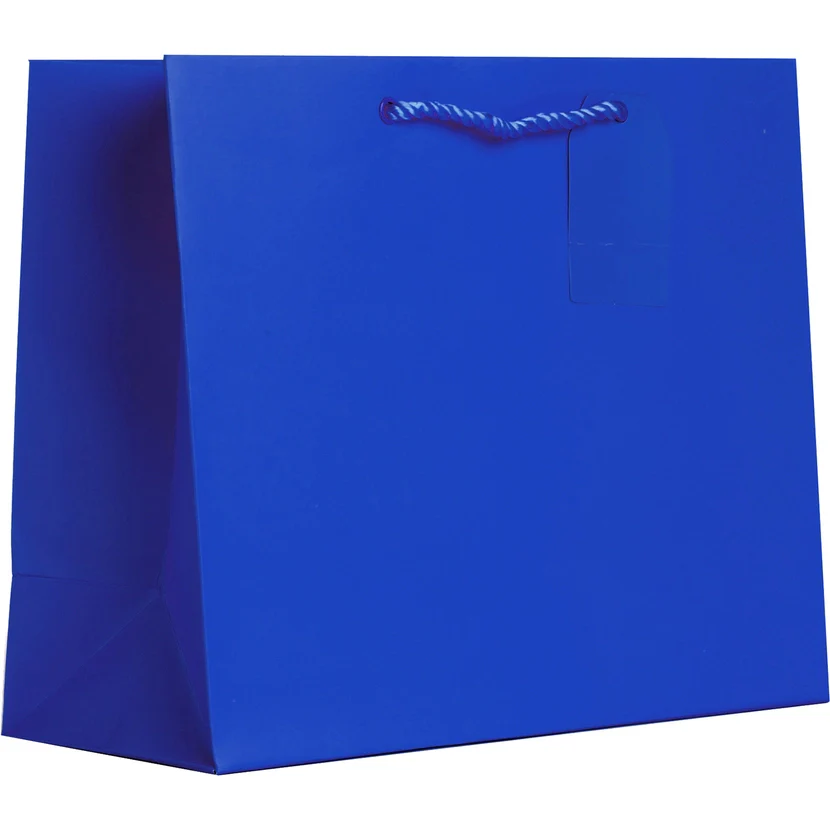 ROYAL BLUE LARGE GIFT BAG