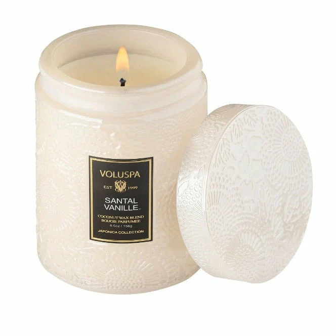 SANTAL VANILLE 5.5 SMALL JAR CANDLE