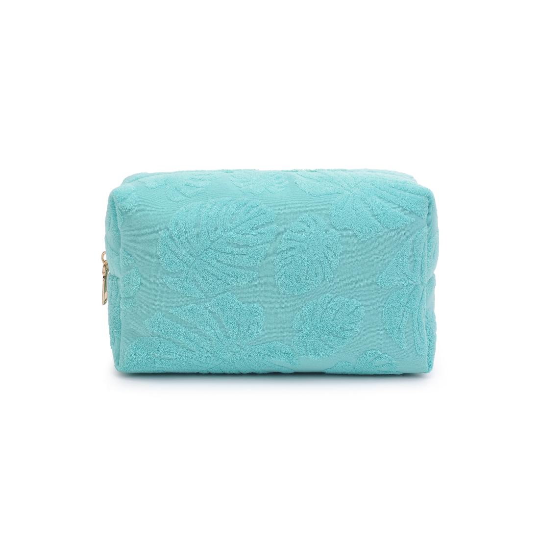 SEAFOAM PALM BREEZE POUCH