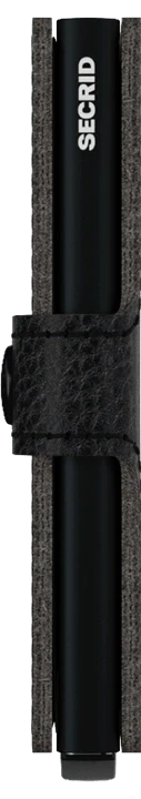 SECRID VEG BLACK MINIWALLET - Image 3