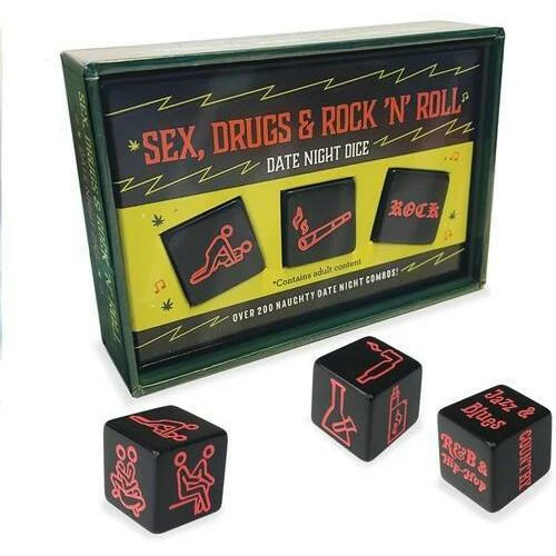 SEX,DRUGS, & ROCK N ROLL DATE NIGHT DICE