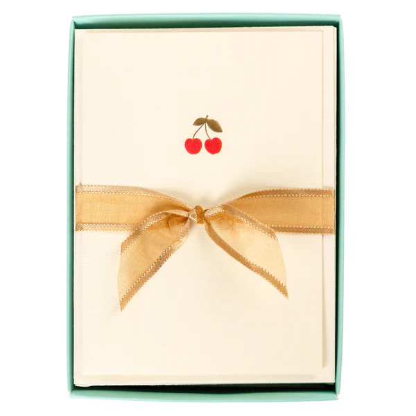 LA PETITE CHERRIES BOXED CARDS