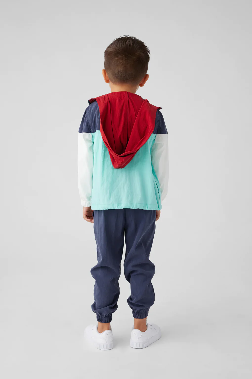 SOL ANGELES KIDS COLORBLOCK ZIP HOODIE JACKET - Image 5