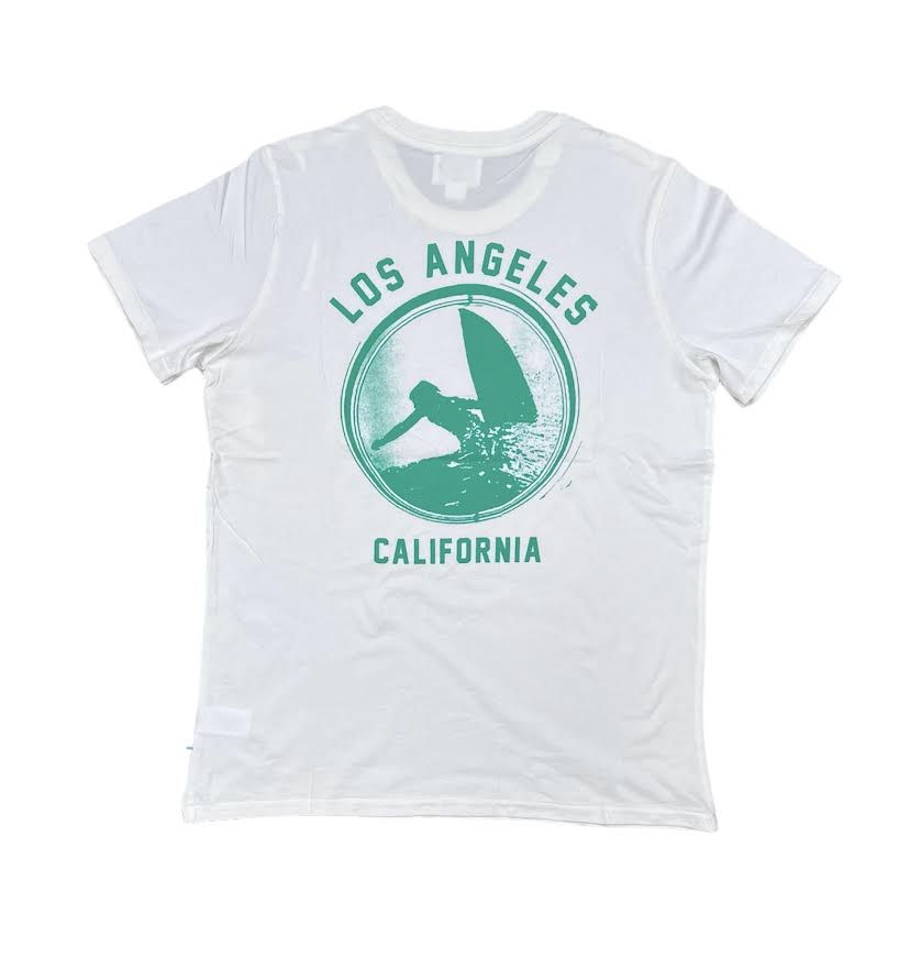 SOL ANGELES MENS LOS ANGELES T-SHIRT - ECRU - Image 2