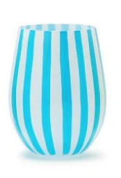 STRIPE STEMMLESS WINE GLASS - Image 3