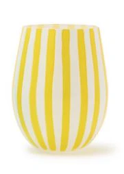 STRIPE STEMMLESS WINE GLASS - Image 4