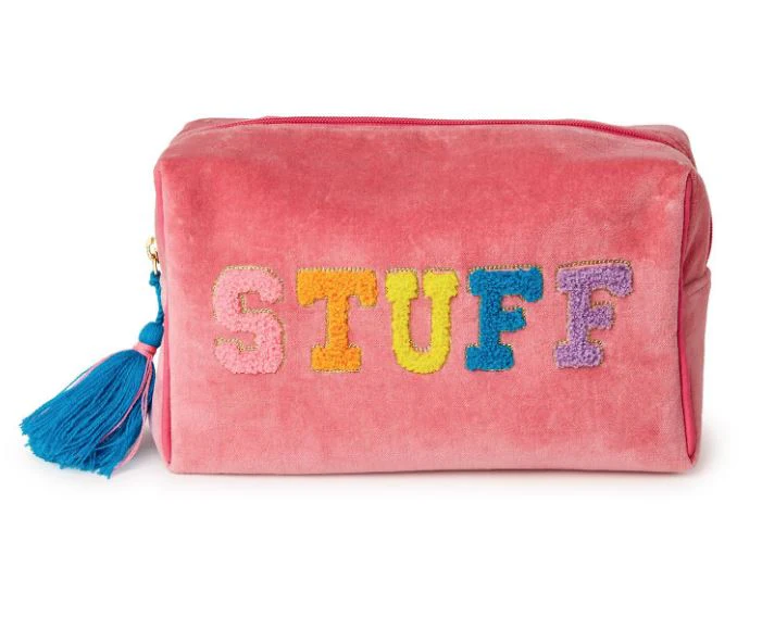 STUFF VELVET POUCH