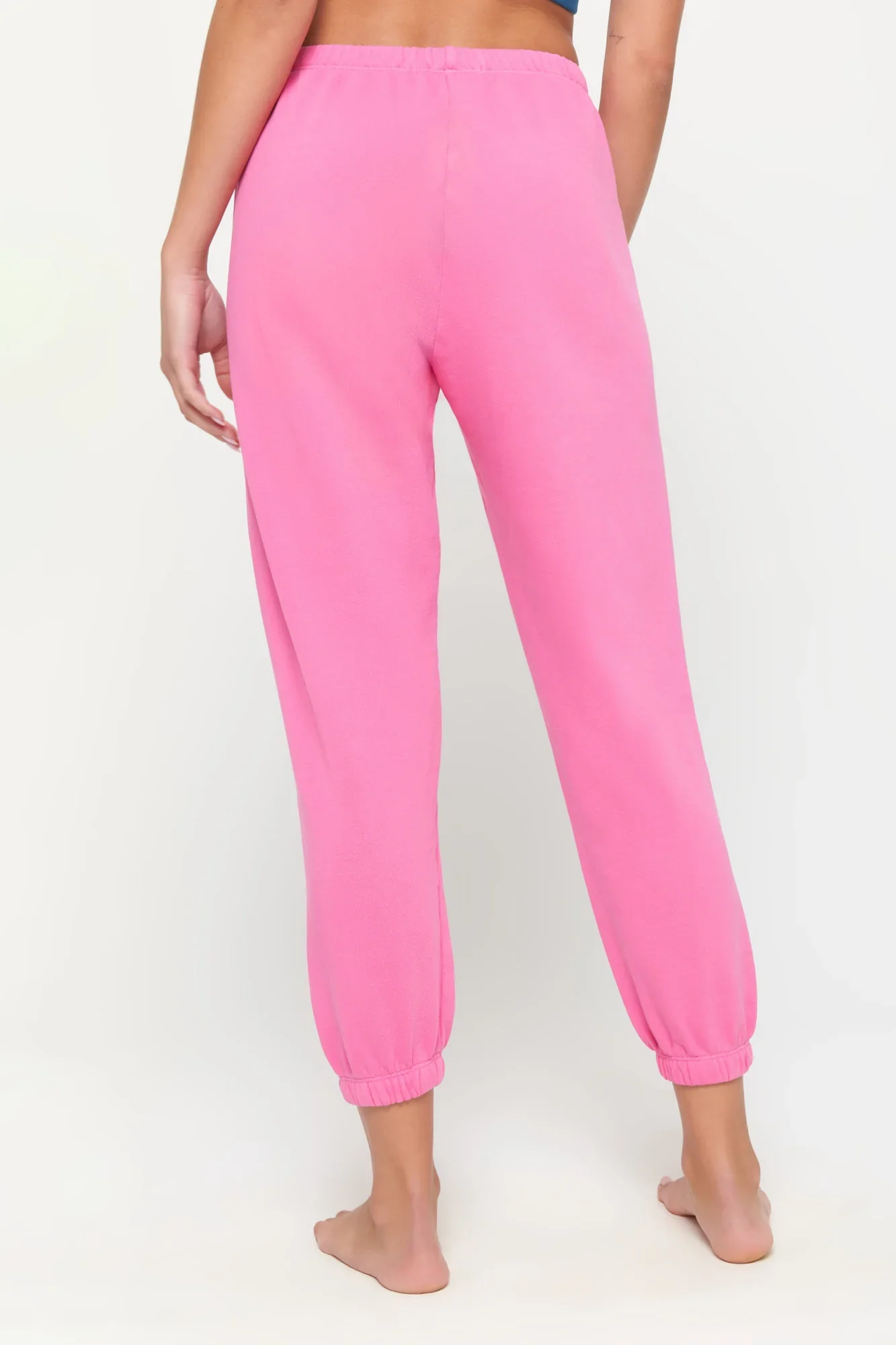 SUN SMILEY PINK WILDFLOWER SWEATPANT - Image 2