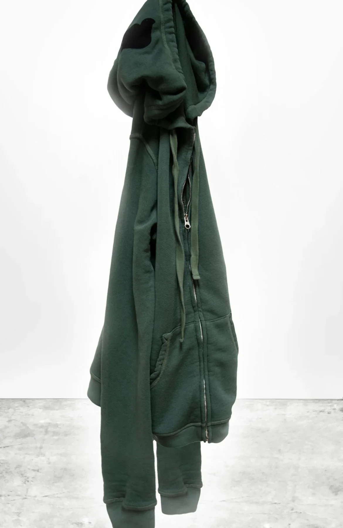 SUPERFLUFF BUSH LUX ZIP HOODIE - BUSH