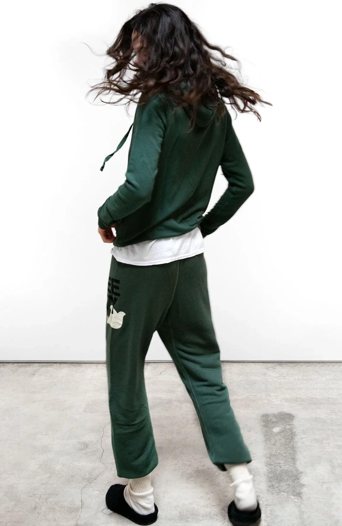 SUPERFLUFF BUSH LUX ZIP HOODIE - BUSH - Image 3