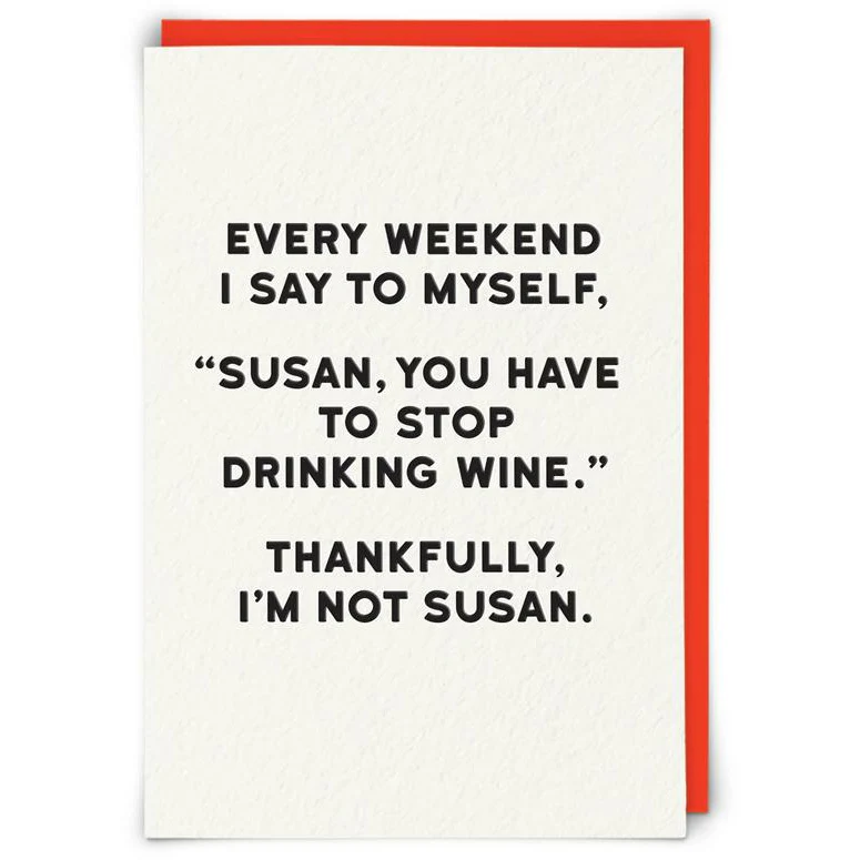 SUSAN CARD