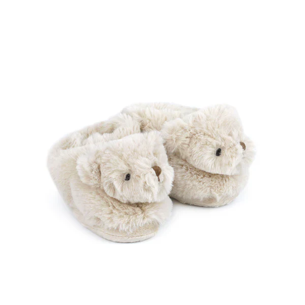 TAN BEAR BOOTIES