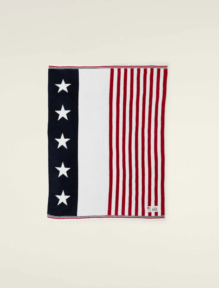 TEAM USA STARS AND STRIPES THROW
