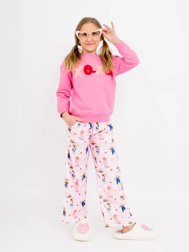 TEDDY BEAR PLUSH PANTS