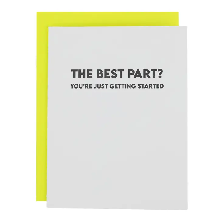 THE BEST PART CARD