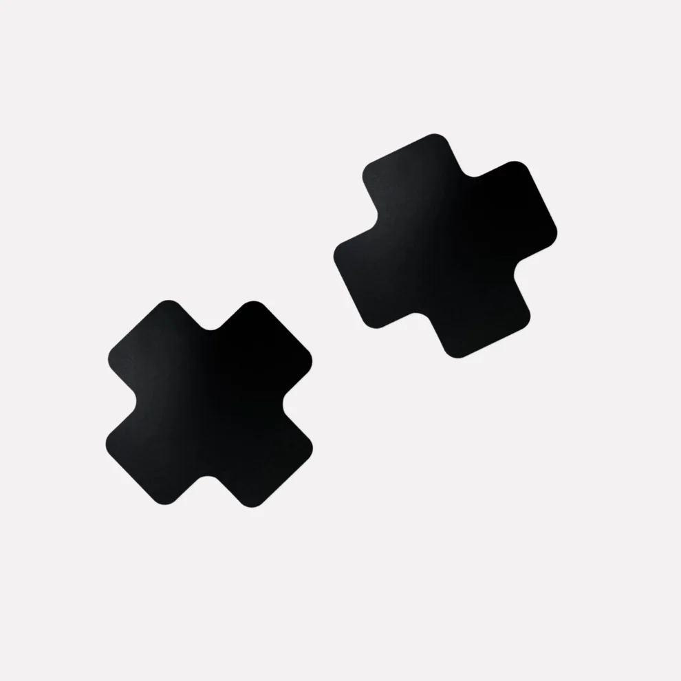 THE X BLACK NIPPLE COVER