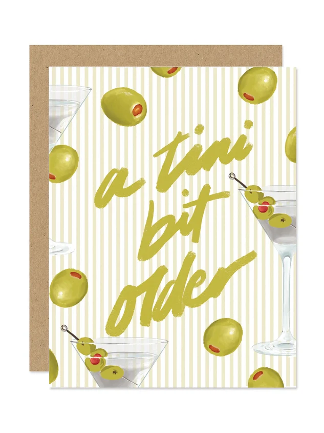 A TINI BIT OLDER CARD