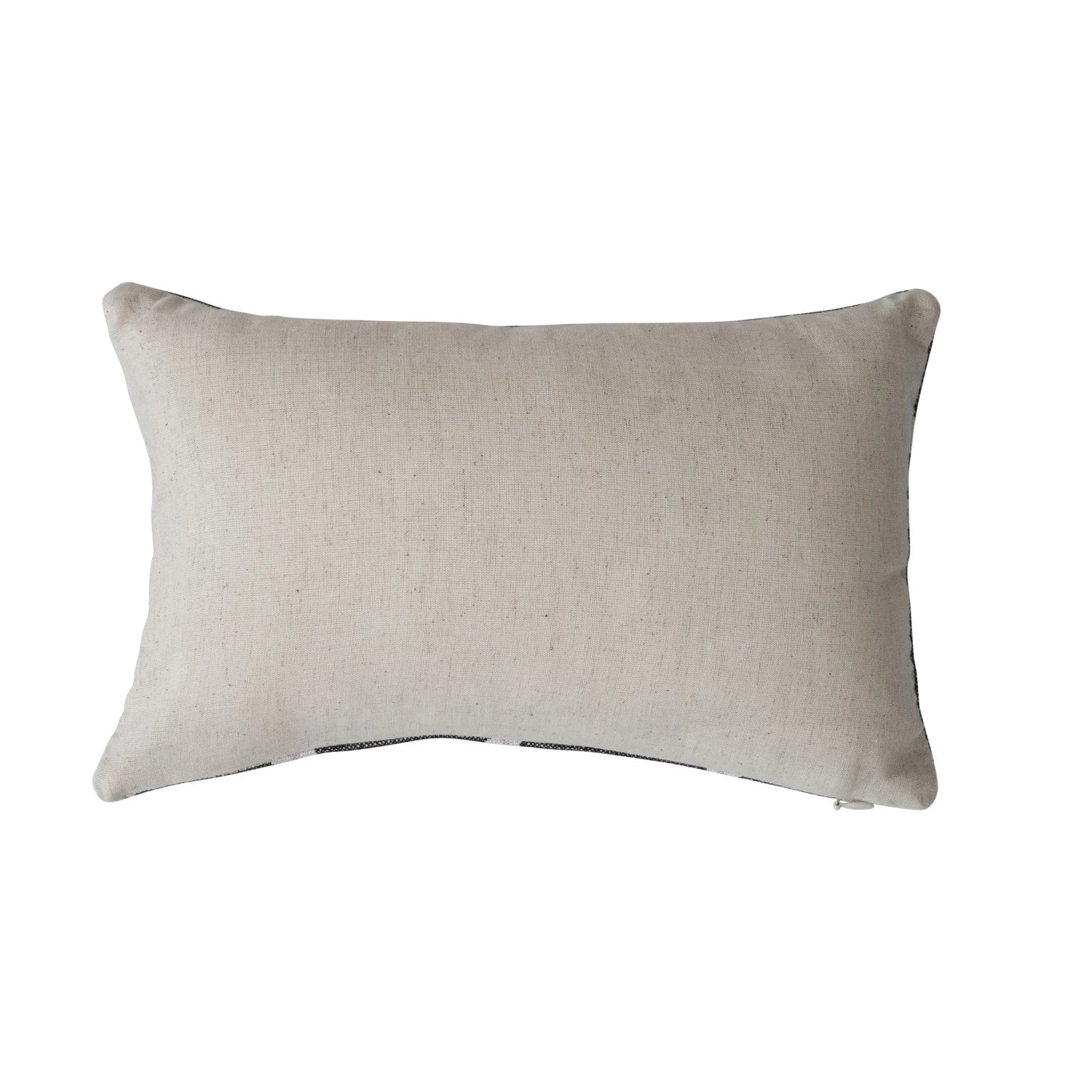 UNDERESTIMATE VELVET EMBROIDERED PILLOW - Image 2