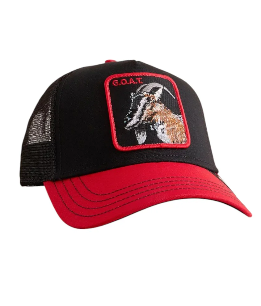 UNDISPUTED GOAT BLACK TRUCKER HAT