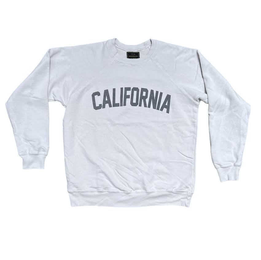 UNISEX CALIFORNIA BLACK LOGO SWEATSHIRT