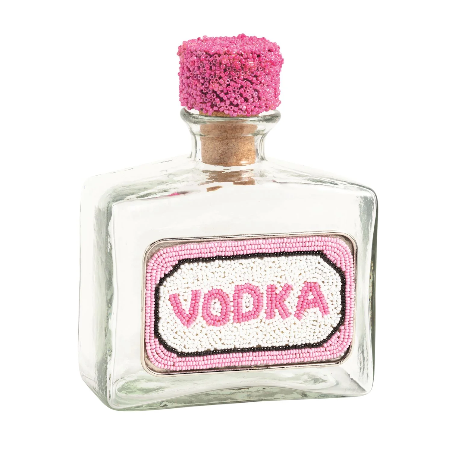 VODKA BEADED DECANTER