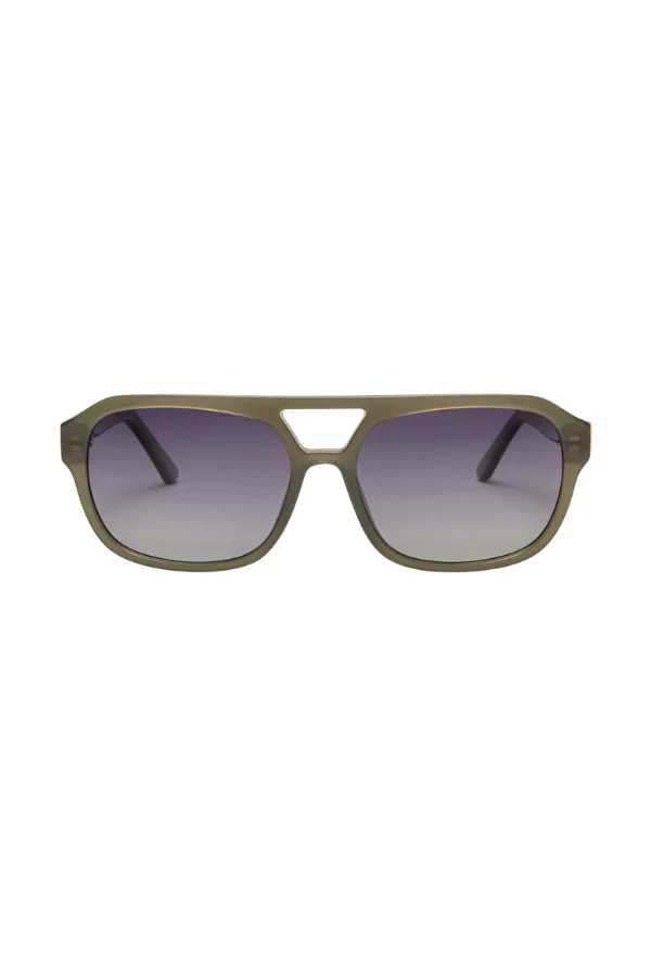 WOMENS AFTER HOUR OLIVE SUNGLASSES