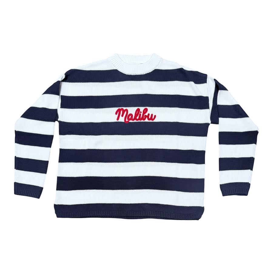 WOMENS MALIBU STRIPE SWEATER