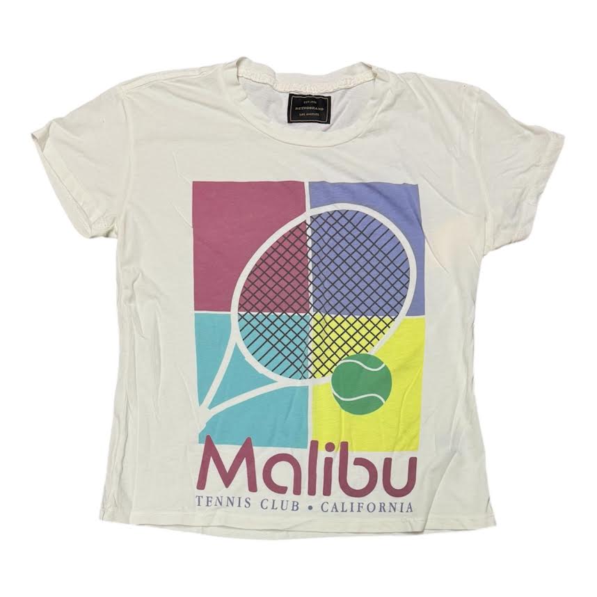 WOMENS MALIBU TENNIS CLUB CALIFORNIA T-SHIRT