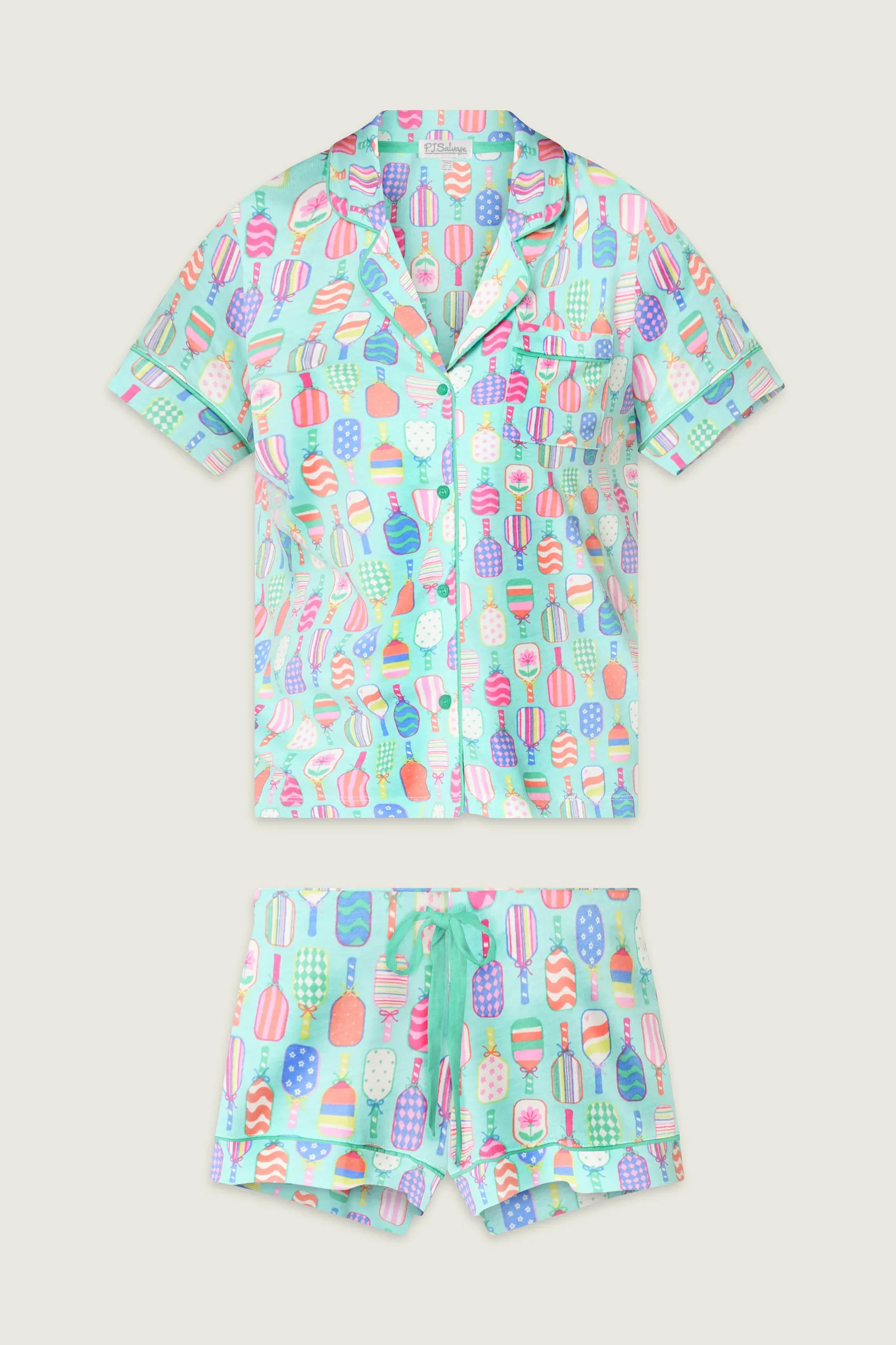WOMENS PADDLES SHORTS PJ SET - Image 3