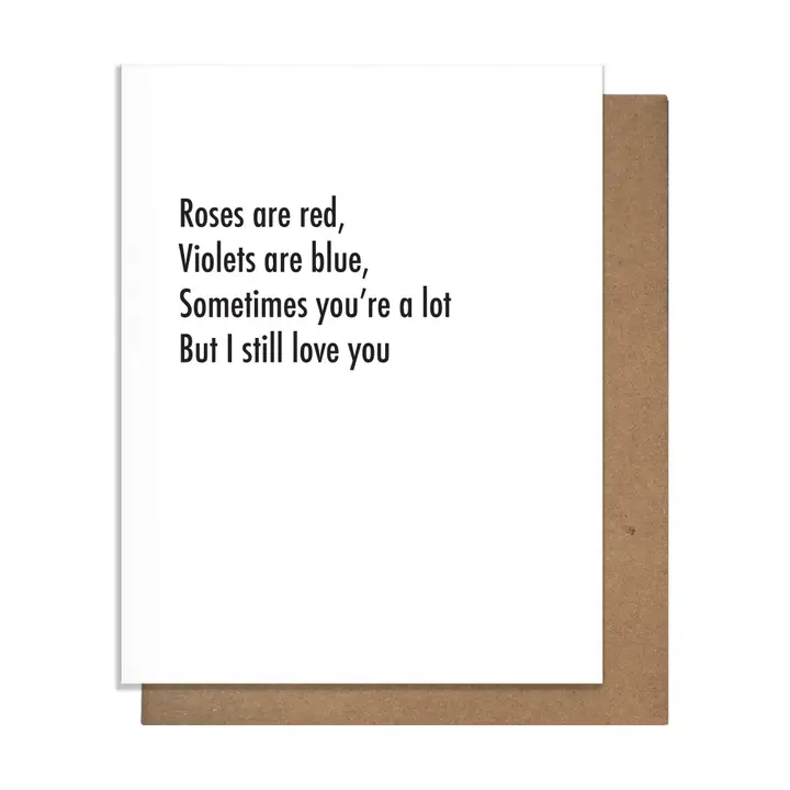 YOUR'E A LOT CARD